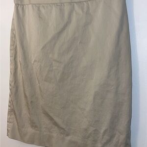 Banana Republic Khaki Pencil Skirt